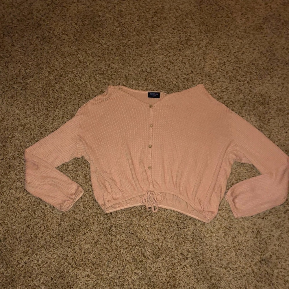Pink/peach blouse